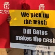 TEAMSTERS CALL ON BILL GATES